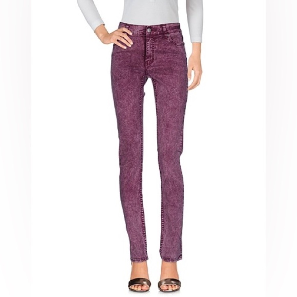 NWOT CHEAP MONDAY (xs) acid skinny jeans 25/32